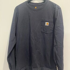 Carhartt Long Sleeve Tee - Dark Gray